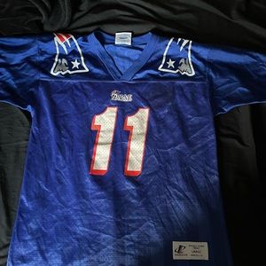 Vintage Logo Athletic Drew Bledsoe New England Patriots Jersey